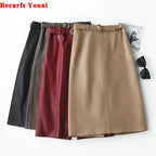 Leather Skirt