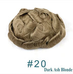 Q6 Swiss Lace With PU Men Toupee #1#1b Black Europe Human Hair Male Wig Men Hair 1B40 Replacement System Unit Natural Hairline
