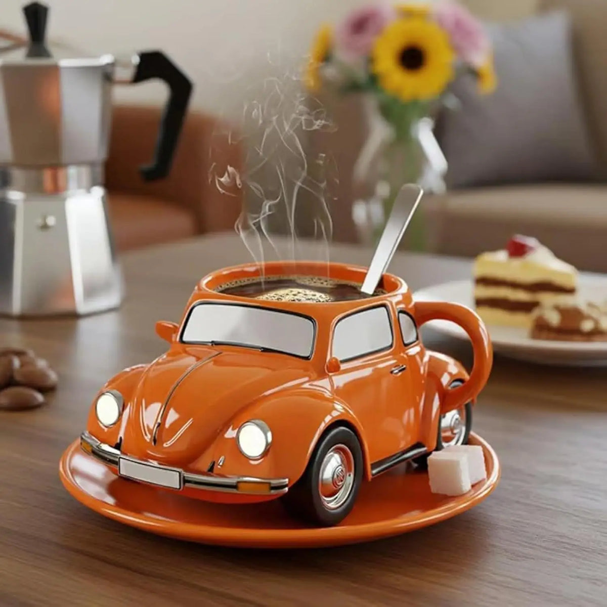 Beetle Shaped Coffee Mug