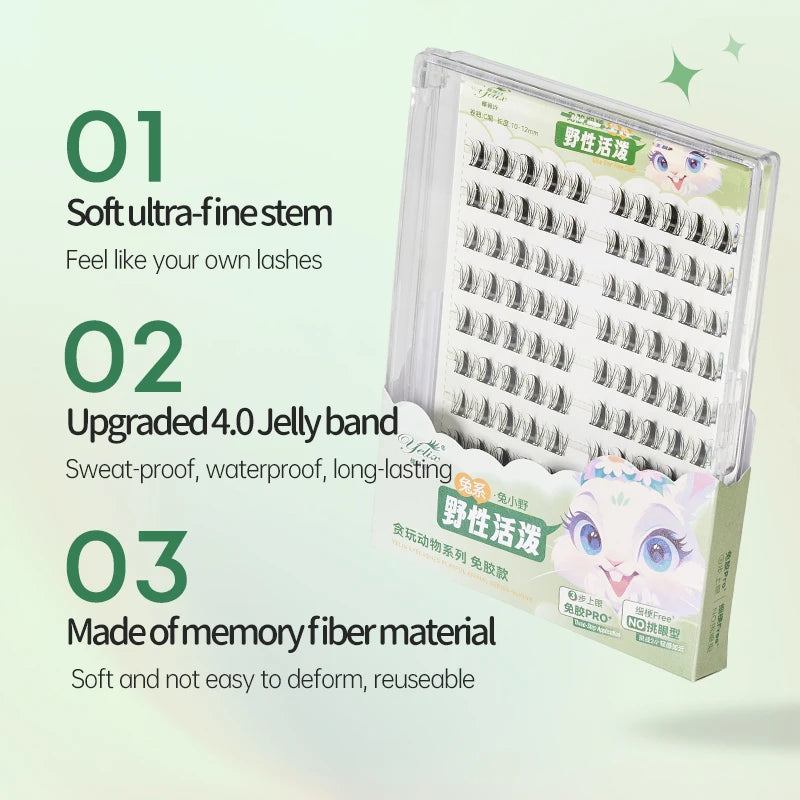 DIY Clusters Eyelashes