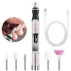 Rechargeable Electric Nail Drill Kit with 3 Modes and LED Display