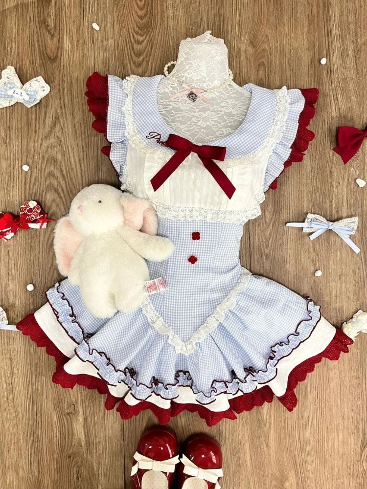 Design Top + High Waist Skirt Set