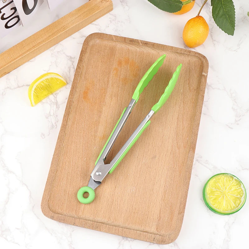 Silicone BBQ Grilling Tong