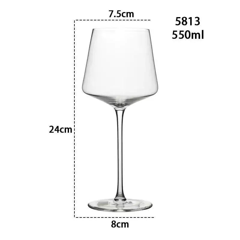 Nordic Style Crystal Wine Glass
