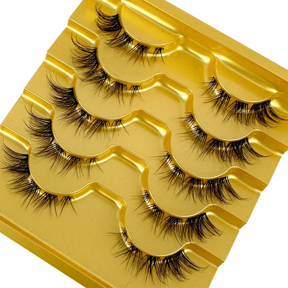 5pairs Mink Eyelashes