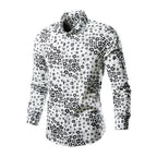 Flower Pattern 3D Print Shirt