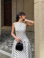 Polka Dot Long Dress