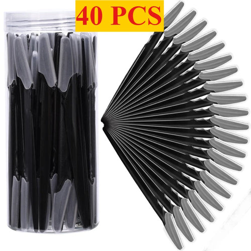 12/30/40/66PCS Brown Eyebrow Razor