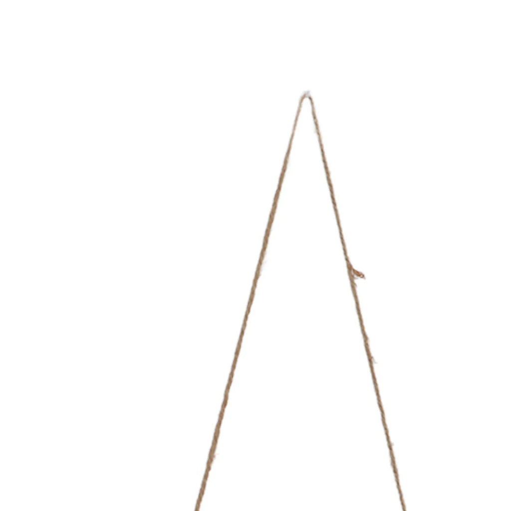 Swing Smile Face Flower Pot Resin Hanging Planter With Rope