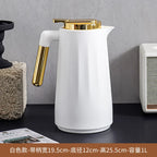 Wood grain thermal insulation pot