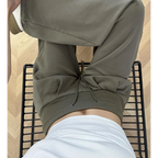 Pantalones casuales estilo holgado de primavera y otoño, cintura baja de gama alta, rectos, ajustados, holgados, de pierna ancha para mujer