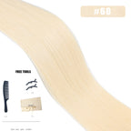 tape in human hair extensions  Natural Seamless Invisible SKin Weft 16"-24"  human hair extensions