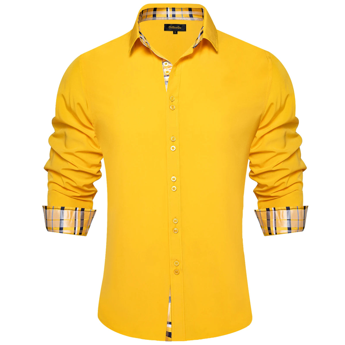 Long Sleeve Turn Down Collar Shirt