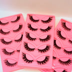 5 Pairs Cat Eye Lashes