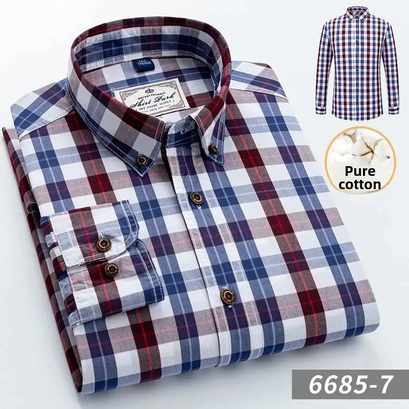 Plaid Long Sleeve Shirt