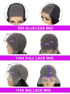Brazilian Bone Straight Lace Front Wig