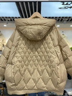 Hooded Loose Parka