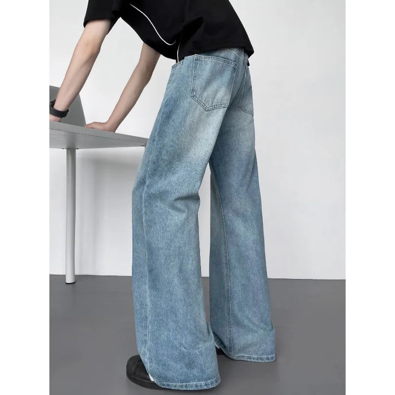 Washed Distressed Jeans