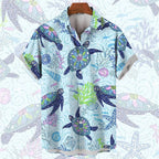 Marine Animal Print Top
