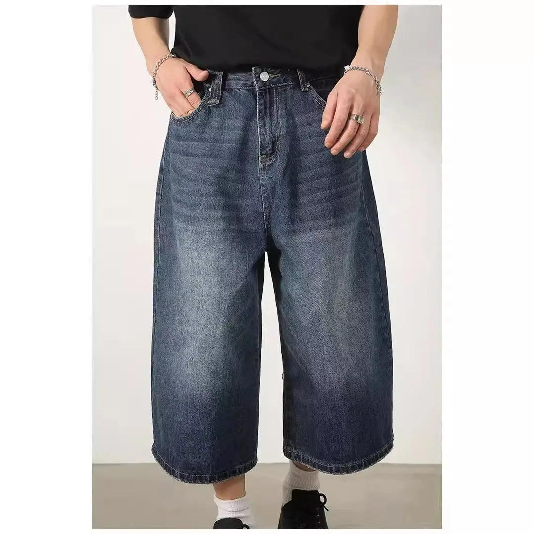 Baggy Denim Shorts