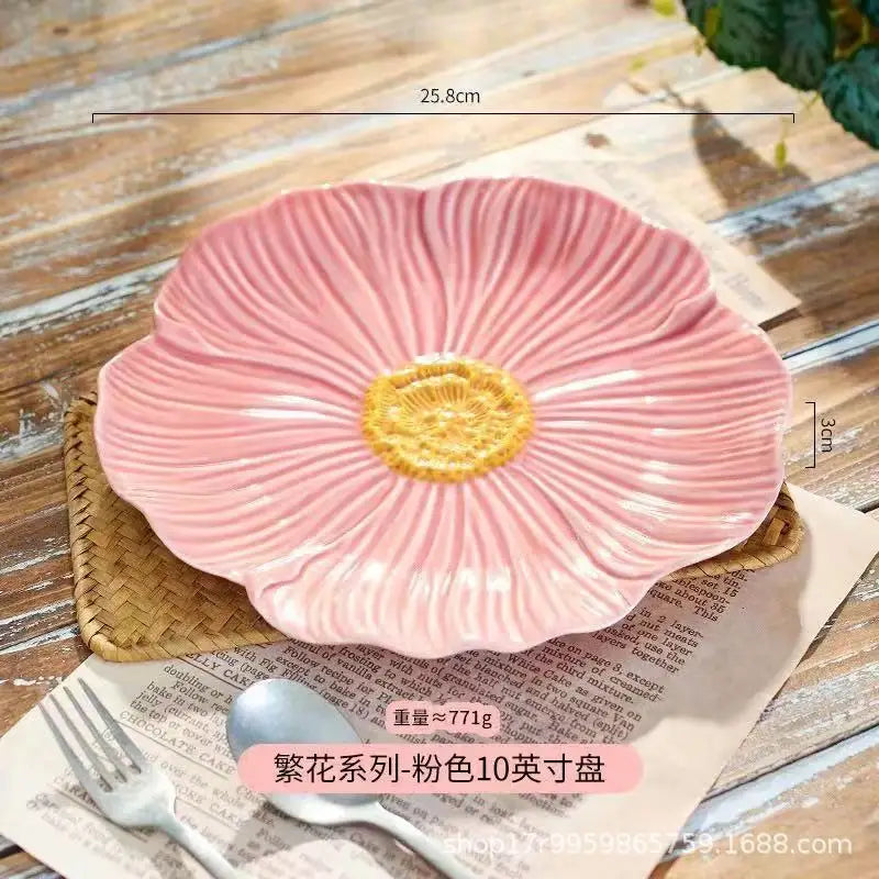 Ceramic Flower Set
