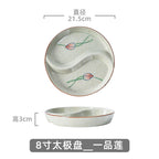 Round Ceramic Plate