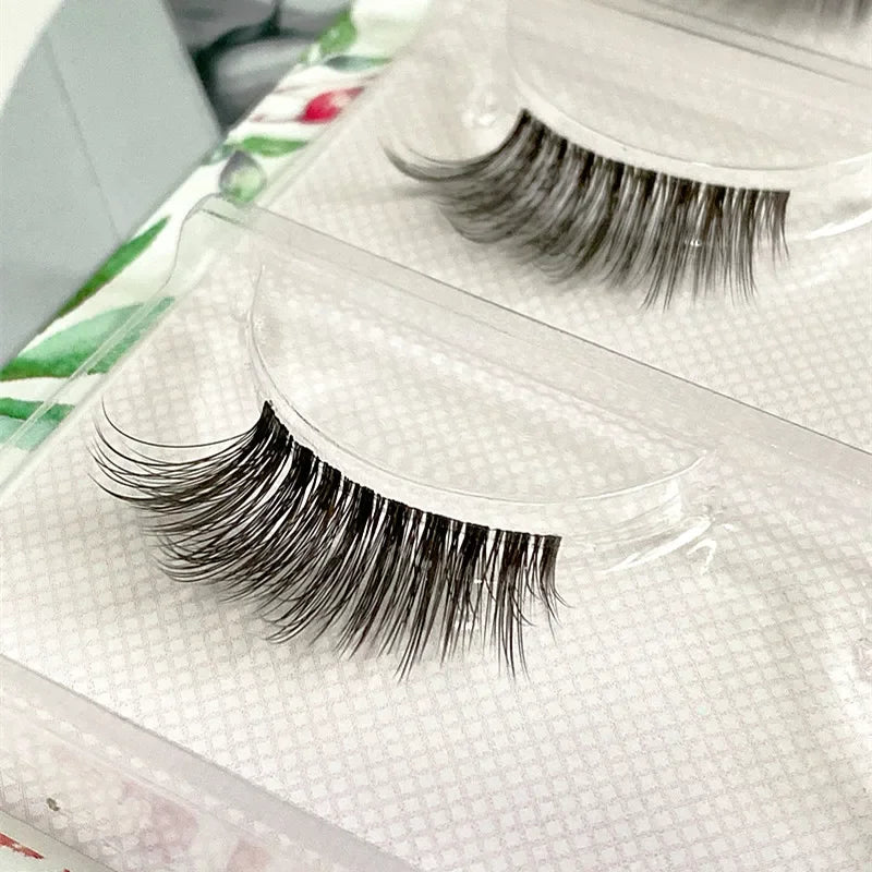 3Pairs Short Mink Lashes