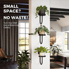 Iron Wall Plant Holder