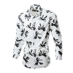 Flower Pattern 3D Print Shirt
