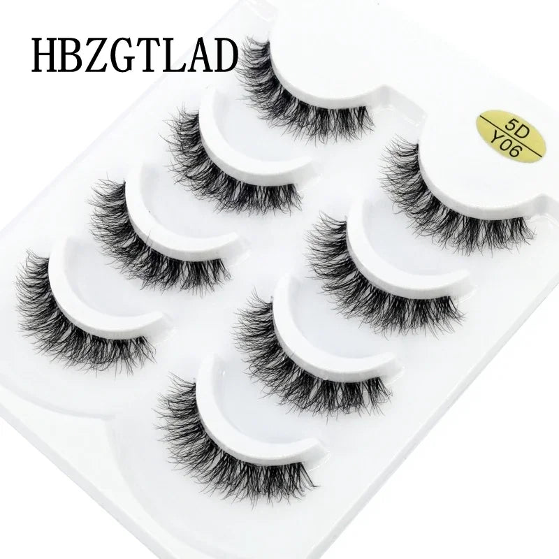 4 Pairs Mink Lashes