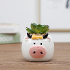 Nordic Style Ceramic Animal Flower Pot
