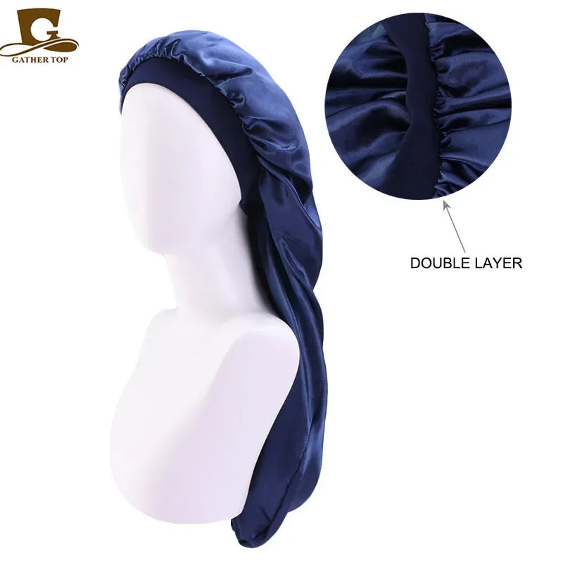 Long Satin Bonnet