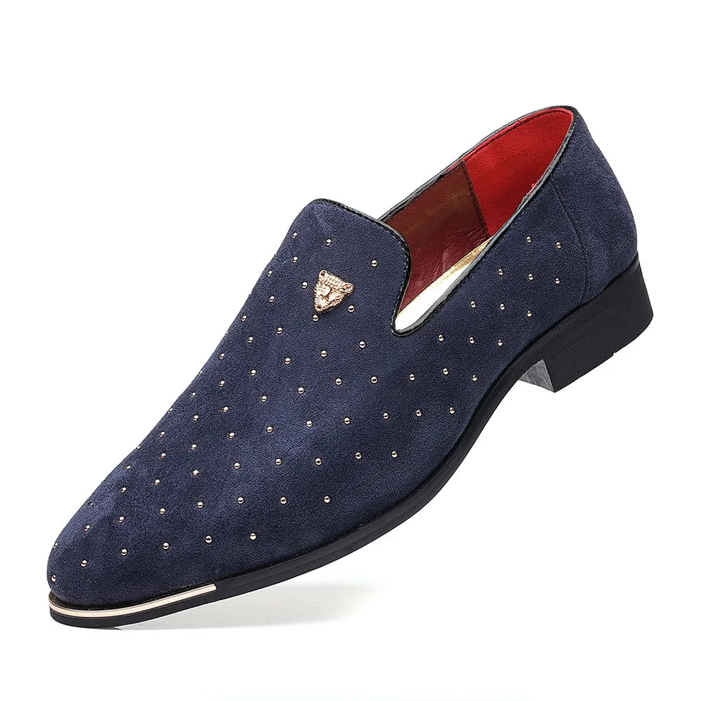 Suede Loafers