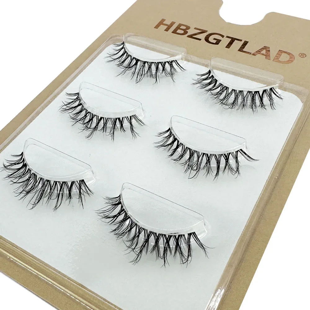 3Pairs Short Mink Lashes