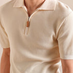 Lyocell Blend Knitted Polo