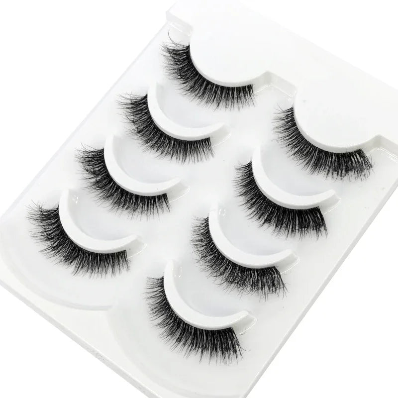 4 Pairs Mink Lashes