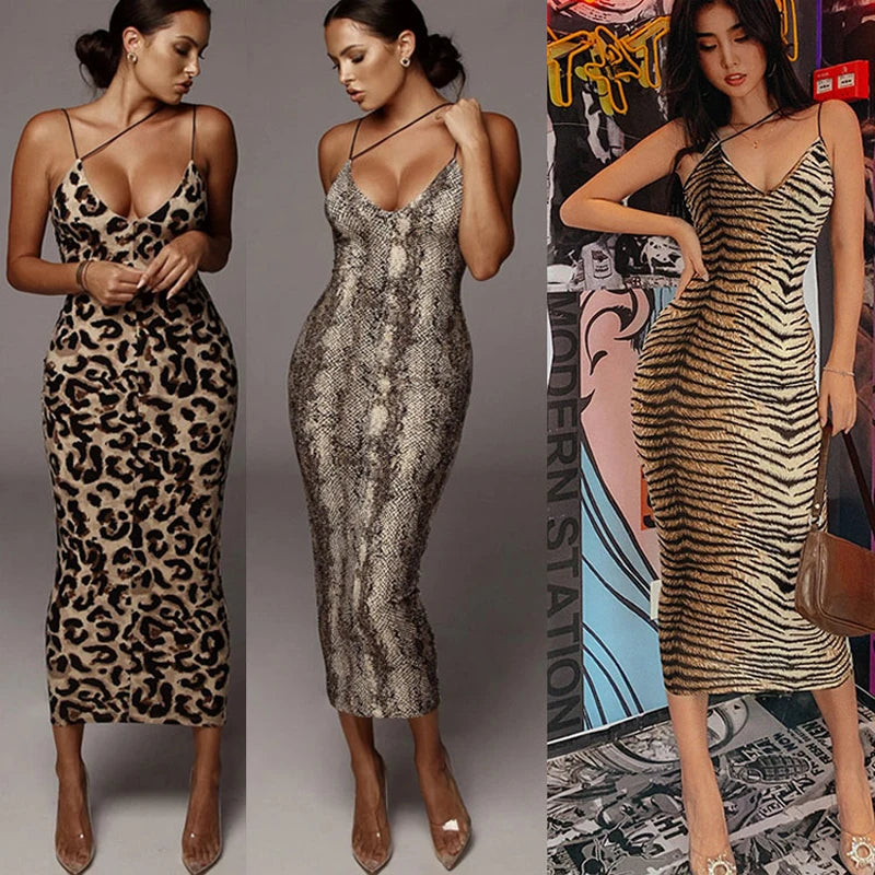 V-Neck Backless Strapless Dress