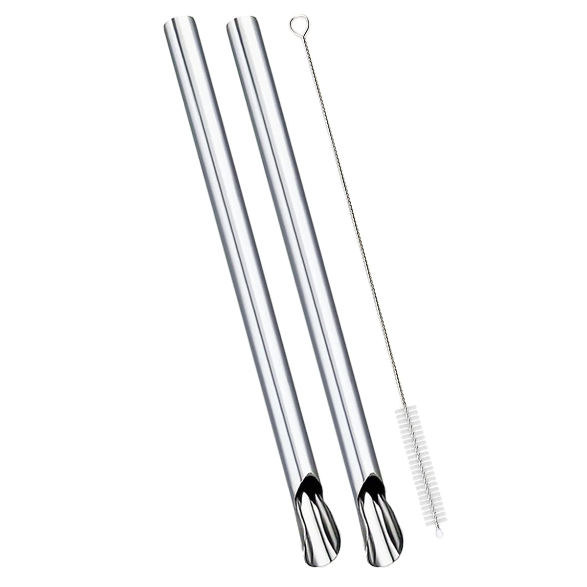 2/3/6pcs Pearl Milk Tea Drinking Straw Set