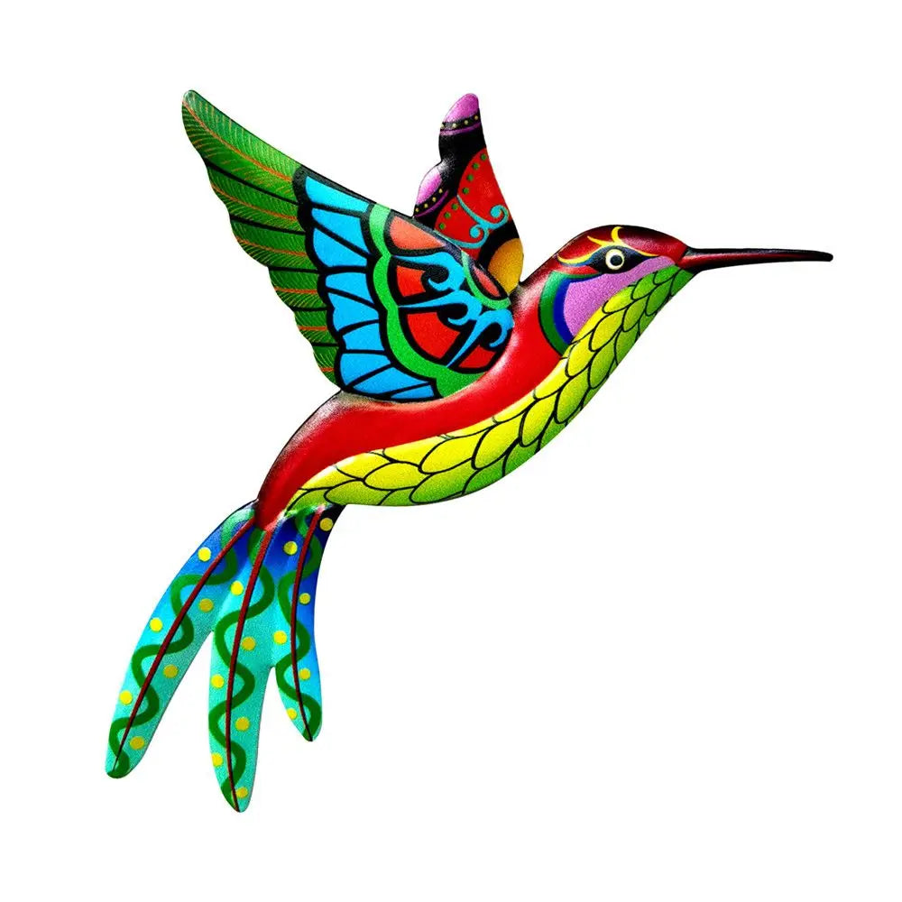 Metal Hummingbird Bird Wall Artwork