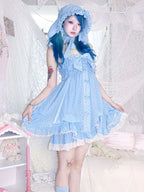 Conjunto de Vestido de Lunares
