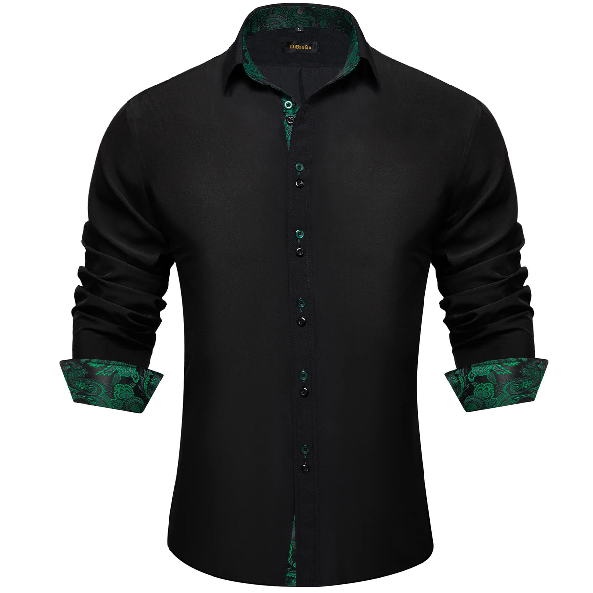 Long Sleeve Turn Down Collar Shirt