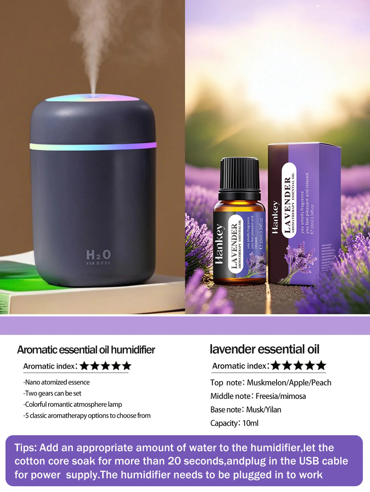 300ml Aromatherapy Diffuser