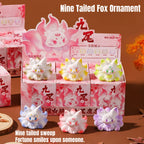 Resin Handicrafts, Nine Tailed Fox Ornaments, Car Ornaments, Desktop Decorations, Cute Figurines, Home Decorations, Gifts