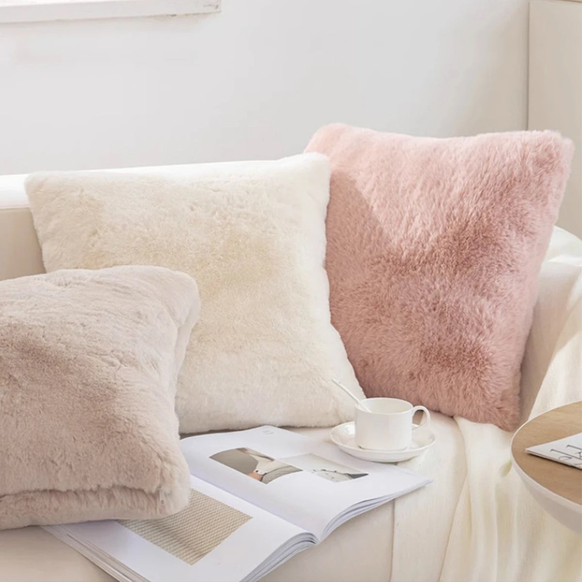 plush Throw Pillow Case