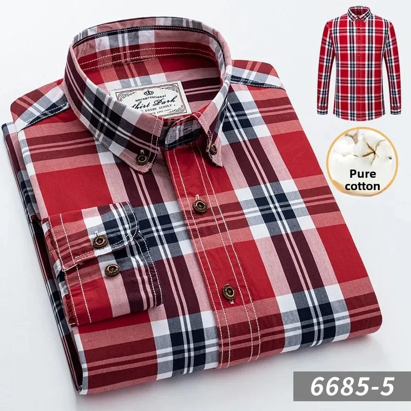 Plaid Long Sleeve Shirt