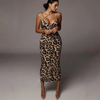 V-Neck Backless Strapless Dress