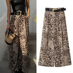 High Waist Wide Leg Pants