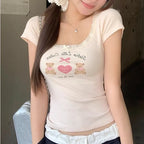 Bow Print Tee