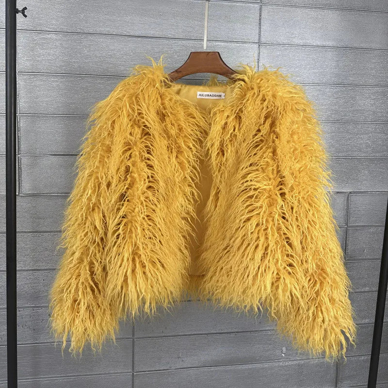 Faux Fur Coat