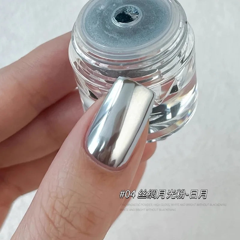 Plating Aurora Chrome Nail Powder